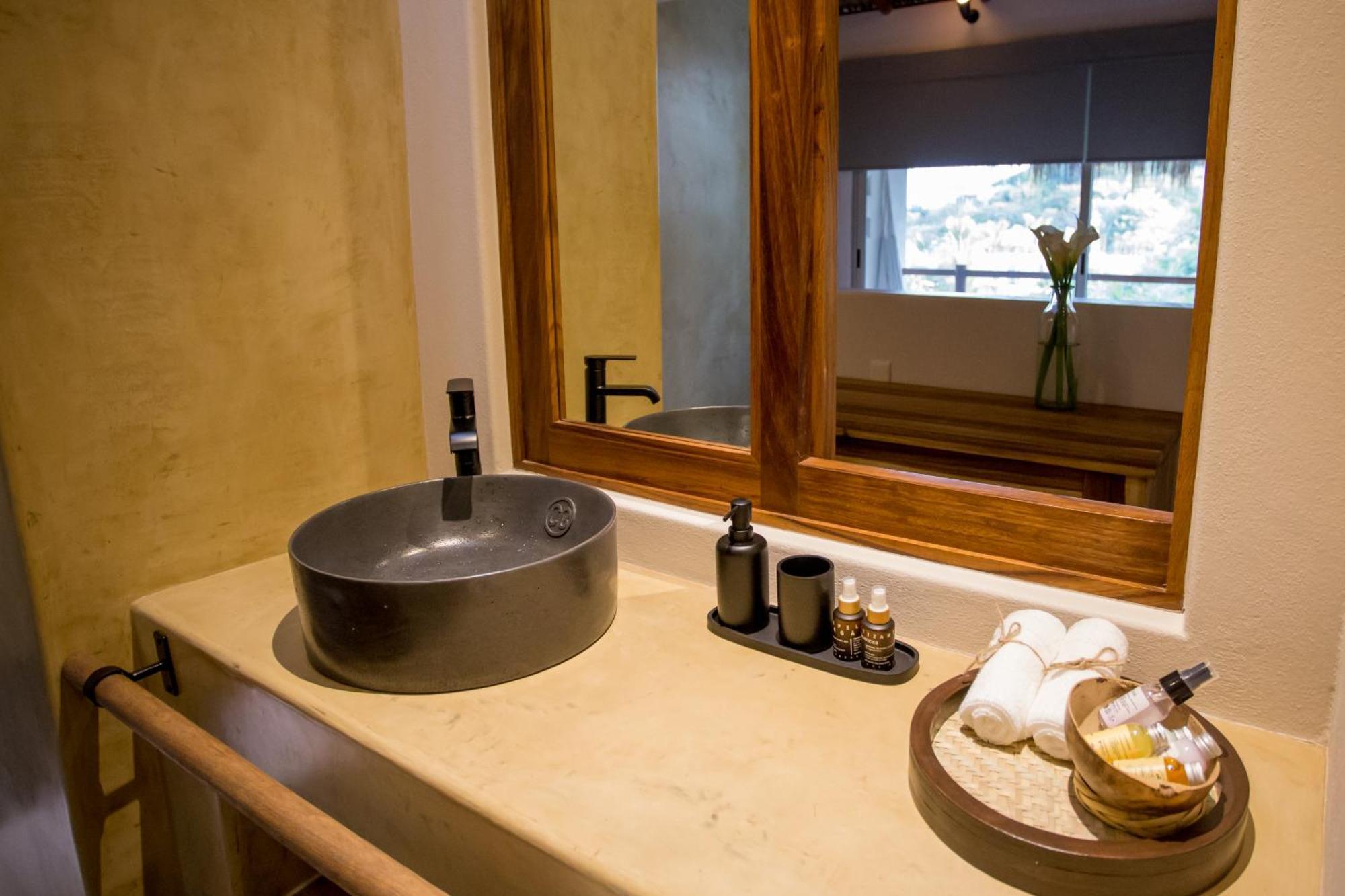Hotel Casa Bocana 산타크루즈휴에튤코 객실 사진