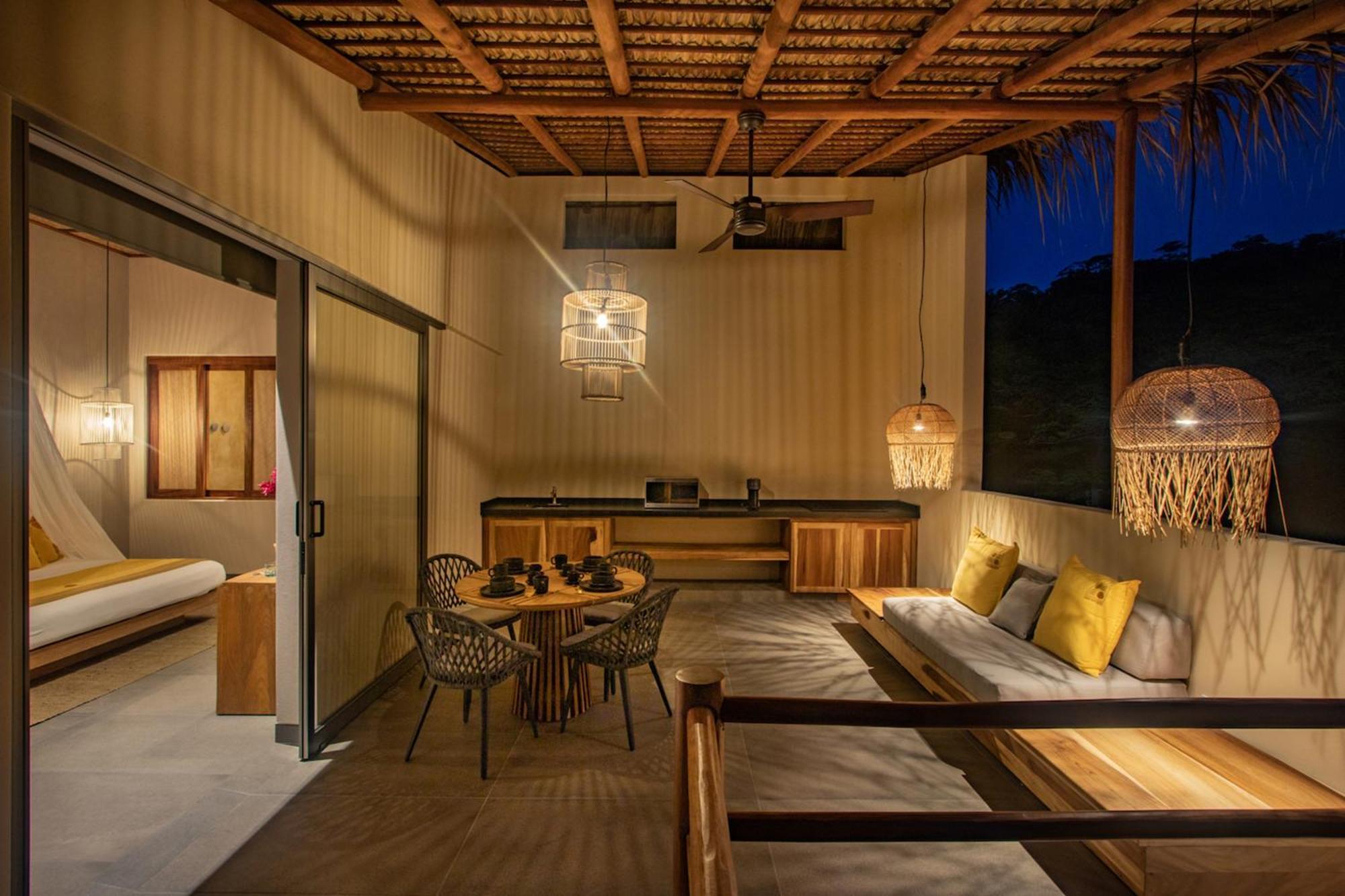 Hotel Casa Bocana 산타크루즈휴에튤코 객실 사진