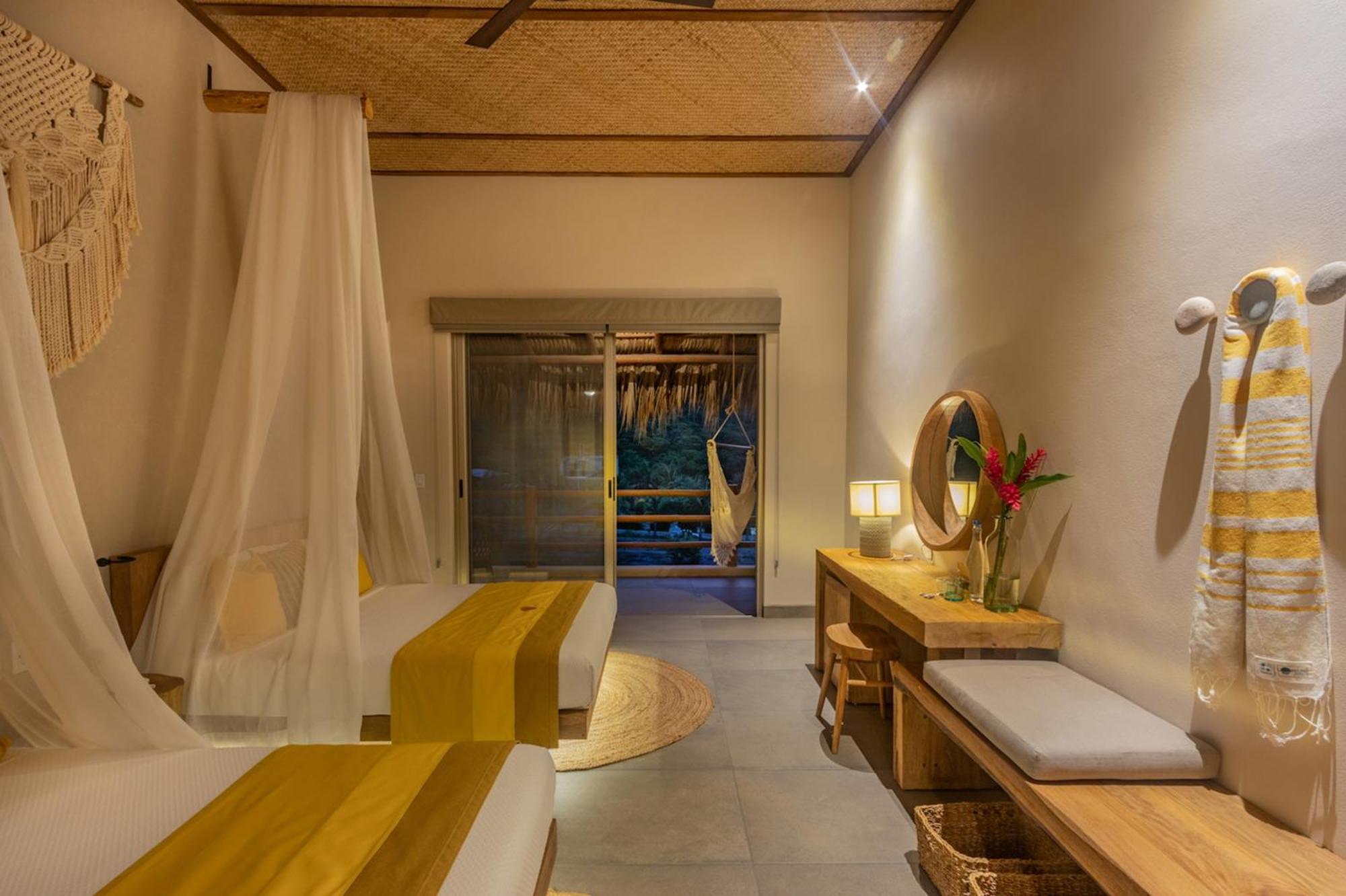 Hotel Casa Bocana 산타크루즈휴에튤코 객실 사진